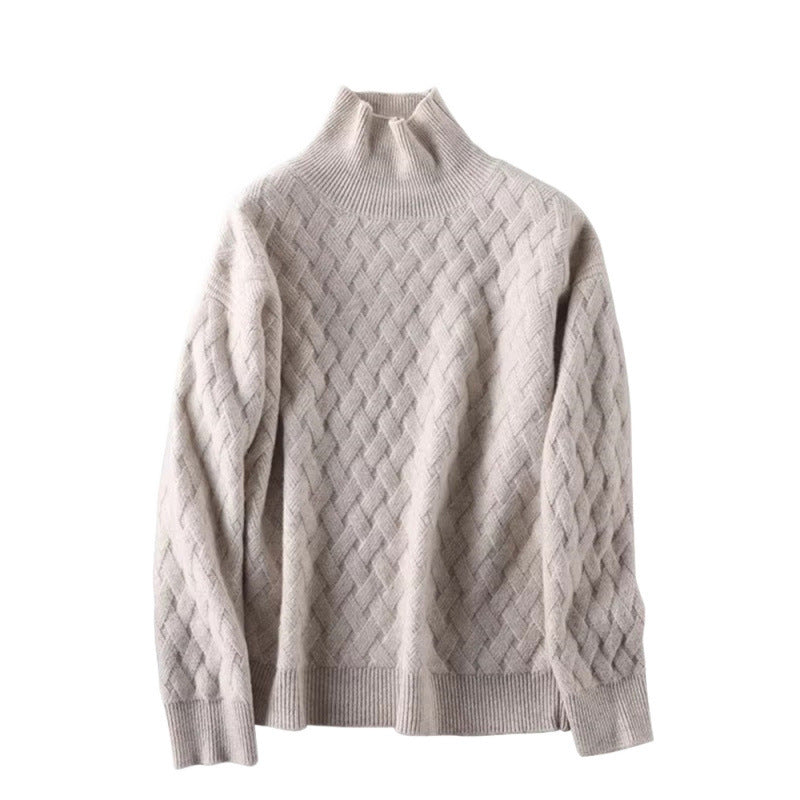 Maya | Pull Col Roulé Femme en Maille