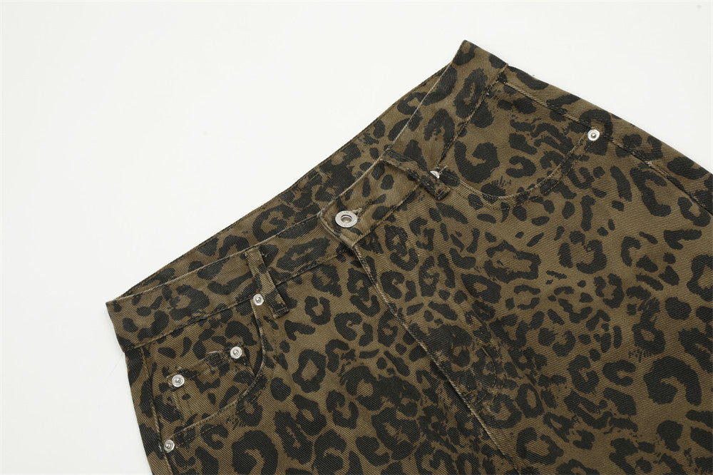 Jaxon | Pantalon Cargo Camouflage Léopard Homme