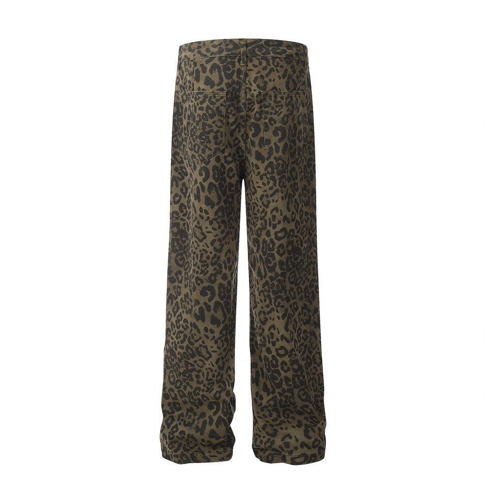 Jaxon | Pantalon Cargo Camouflage Léopard Homme