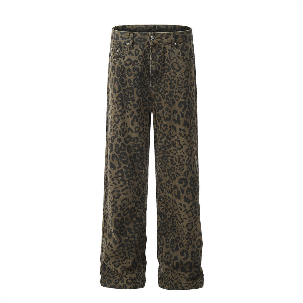 Jaxon | Pantalon Cargo Camouflage Léopard Homme