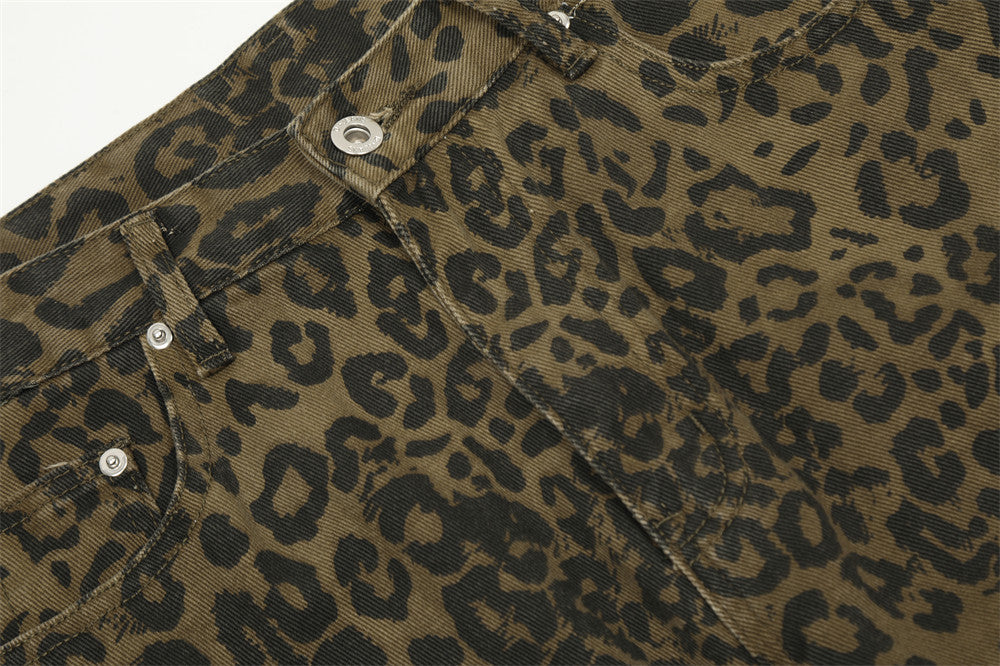 Jaxon | Pantalon Cargo Camouflage Léopard Homme