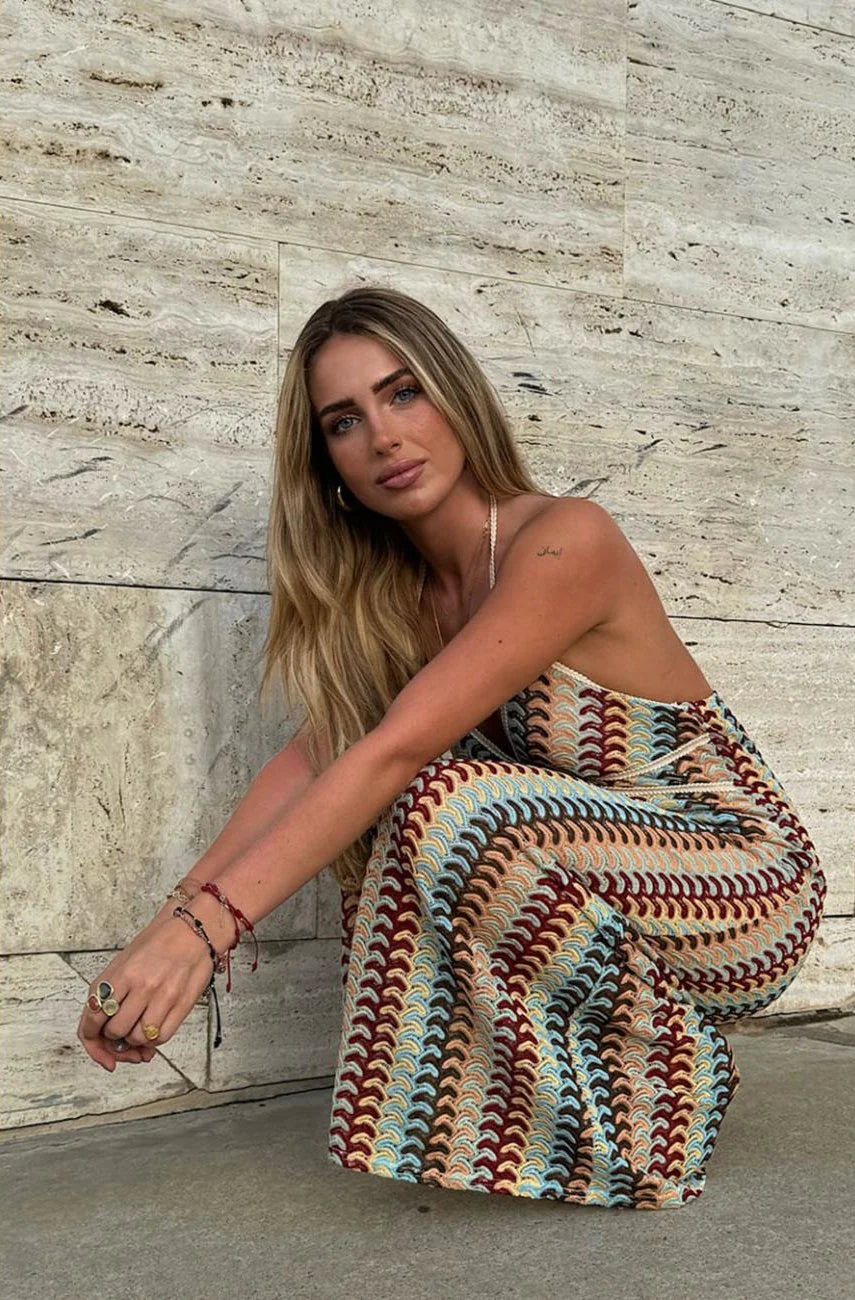 Dentelle | Robe Longue de Plage Féminine