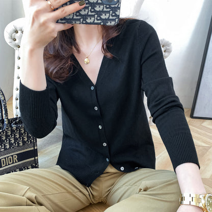 Cardina | Cardigan Court en Viscose Élégant