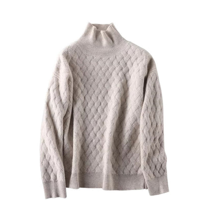 Maya | Pull Col Roulé Femme en Maille