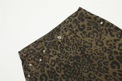Jaxon | Pantalon Cargo Camouflage Léopard Homme