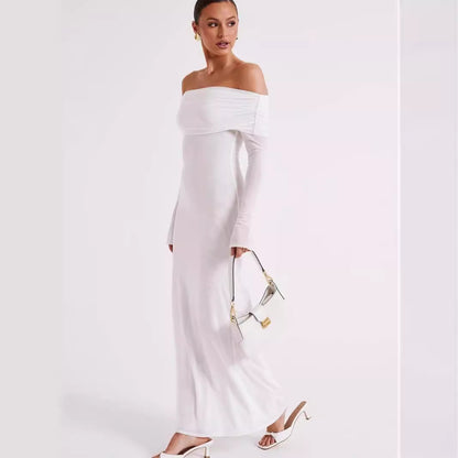 Élégance | Robe Dos Nu à Épaules Dénudées