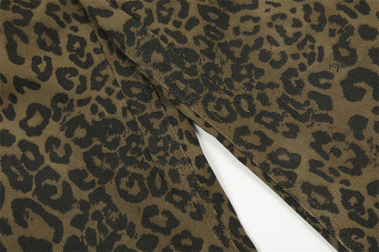 Jaxon | Pantalon Cargo Camouflage Léopard Homme