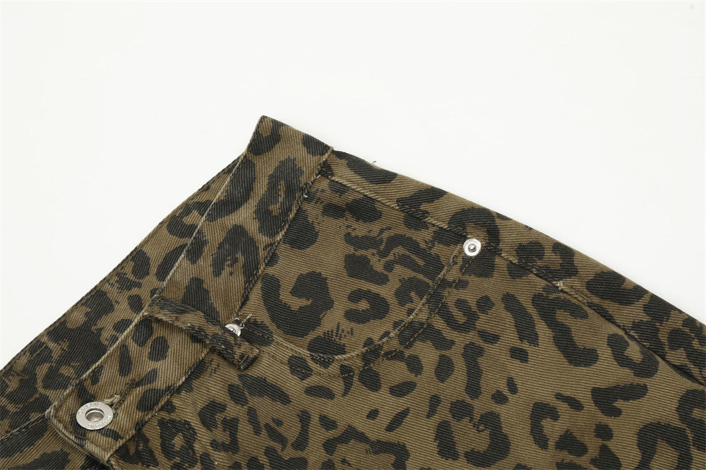 Jaxon | Pantalon Cargo Camouflage Léopard Homme