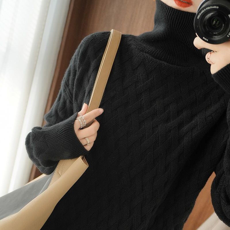 Maya | Pull Col Roulé Femme en Maille