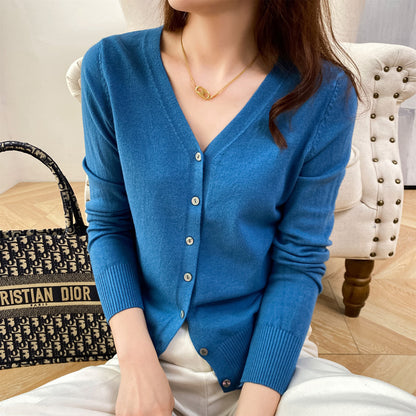 Cardina | Cardigan Court en Viscose Élégant