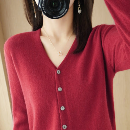 Cardina | Cardigan Court en Viscose Élégant