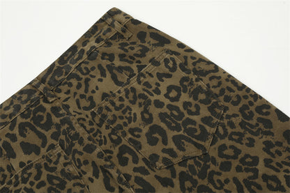 Jaxon | Pantalon Cargo Camouflage Léopard Homme