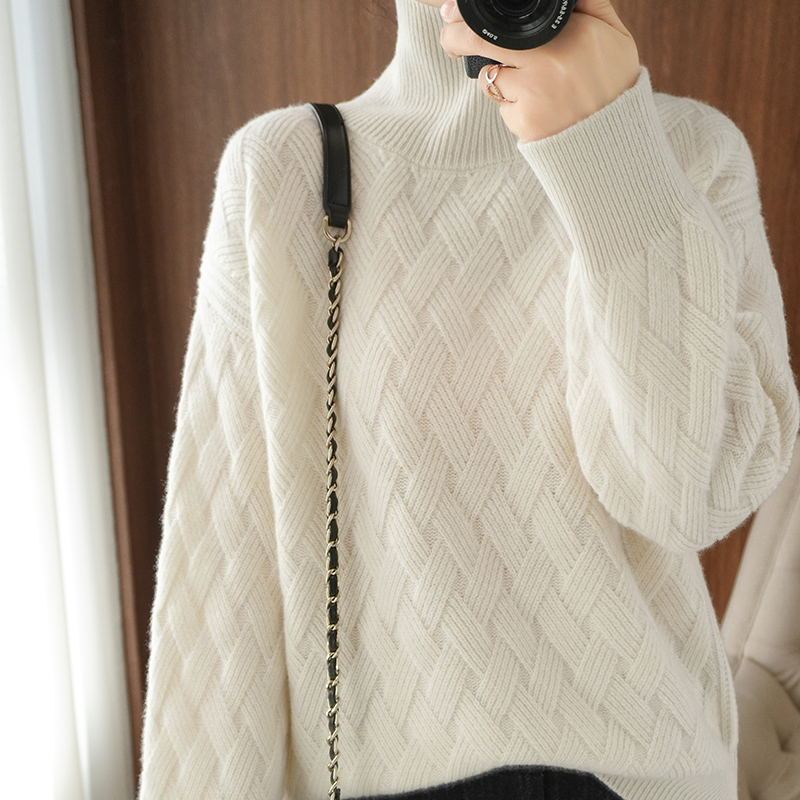 Maya | Pull Col Roulé Femme en Maille
