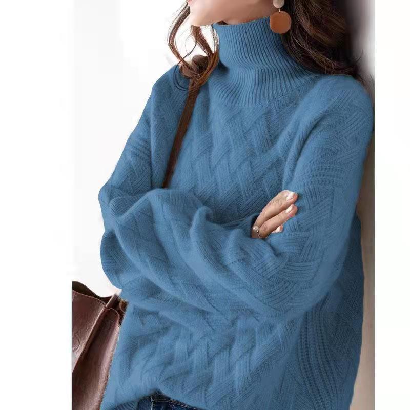 Maya | Pull Col Roulé Femme en Maille